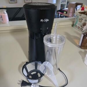 Mr. Coffee Iced and Hot Coffee Maker with Accessories, no box